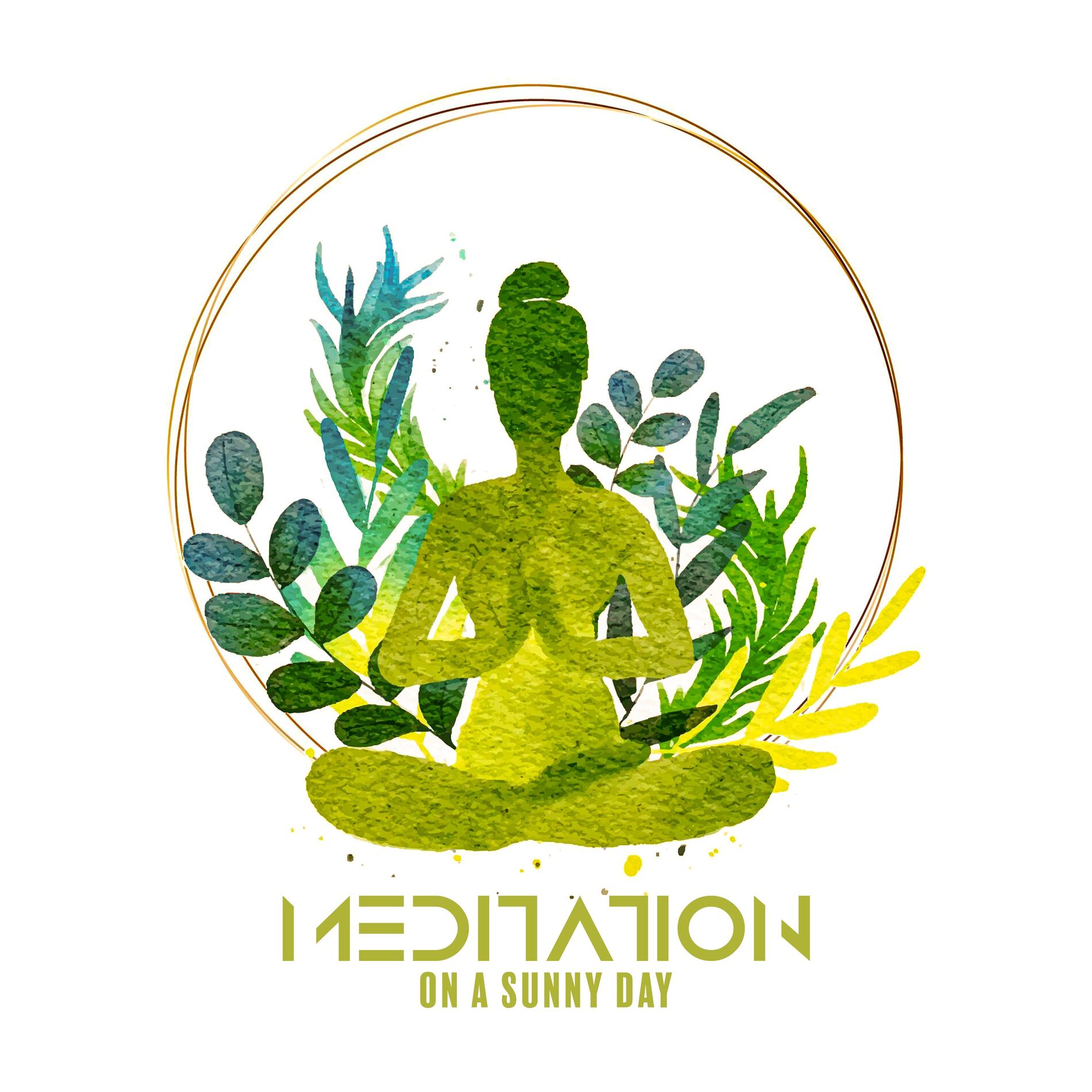 Album cover of Meditation on a Sunny Day. Catch the Rays and Feel the Energy of the Sun