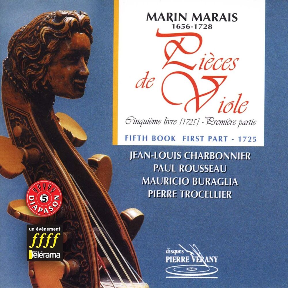 Picture of Marais : Pièces de viole, 5ème livre, 1ère partie