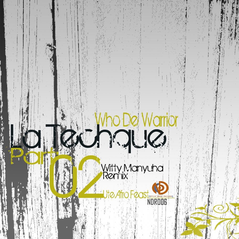 Picture of La Techque, Pt. 2 (Witty Manyuha's Remix Ute Afro Feast)
