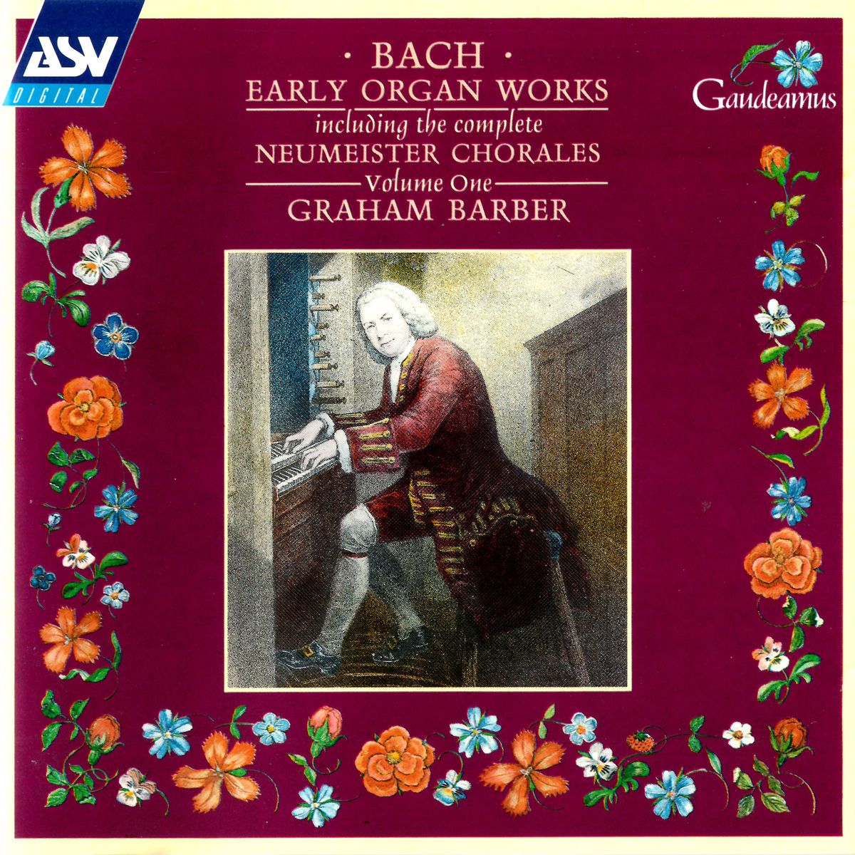 Album cover of Bach, J.S.: Early Organ Works Vol.1, including the complete Neumeister Chorales