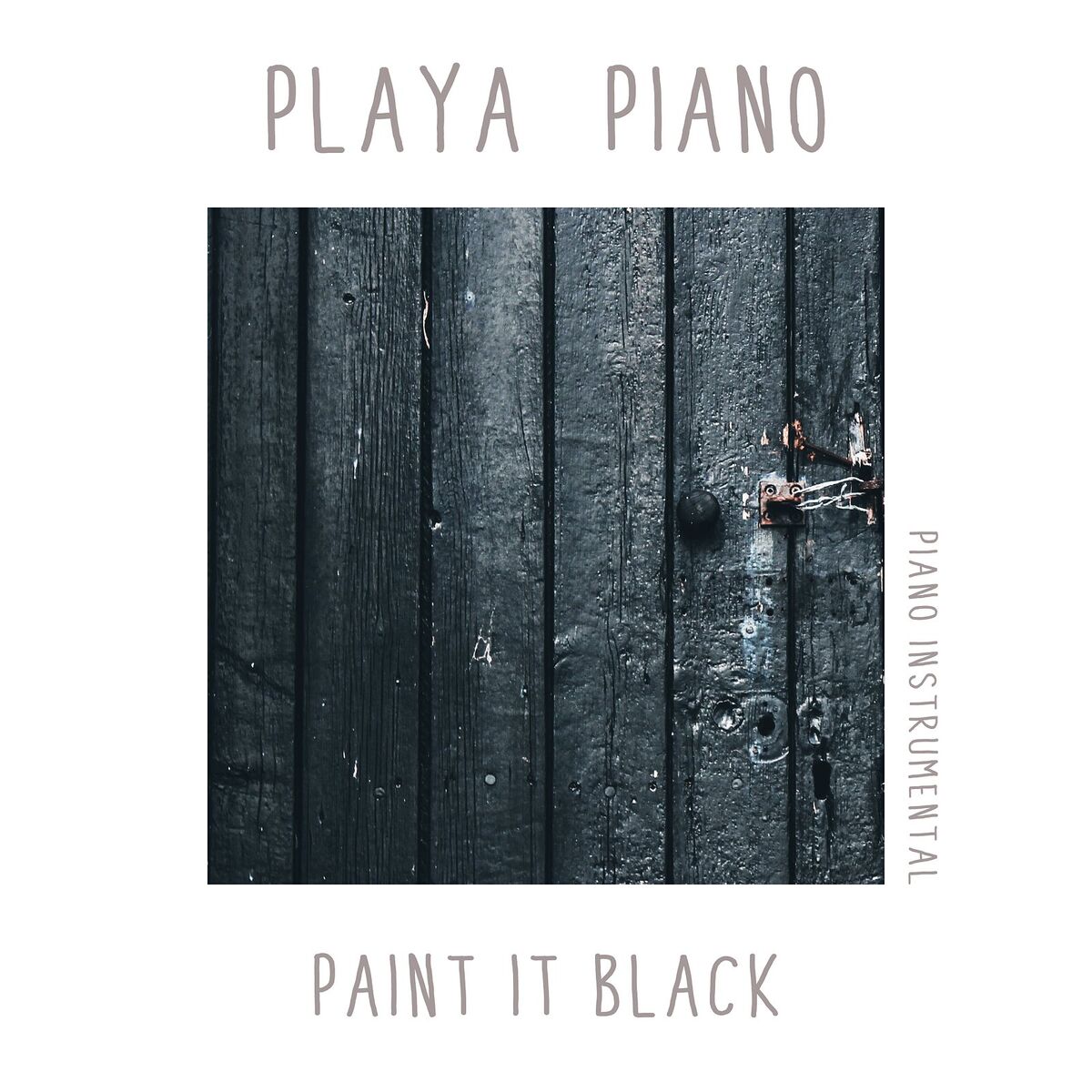 Album cover of Paint It Black (Piano Instrumental)