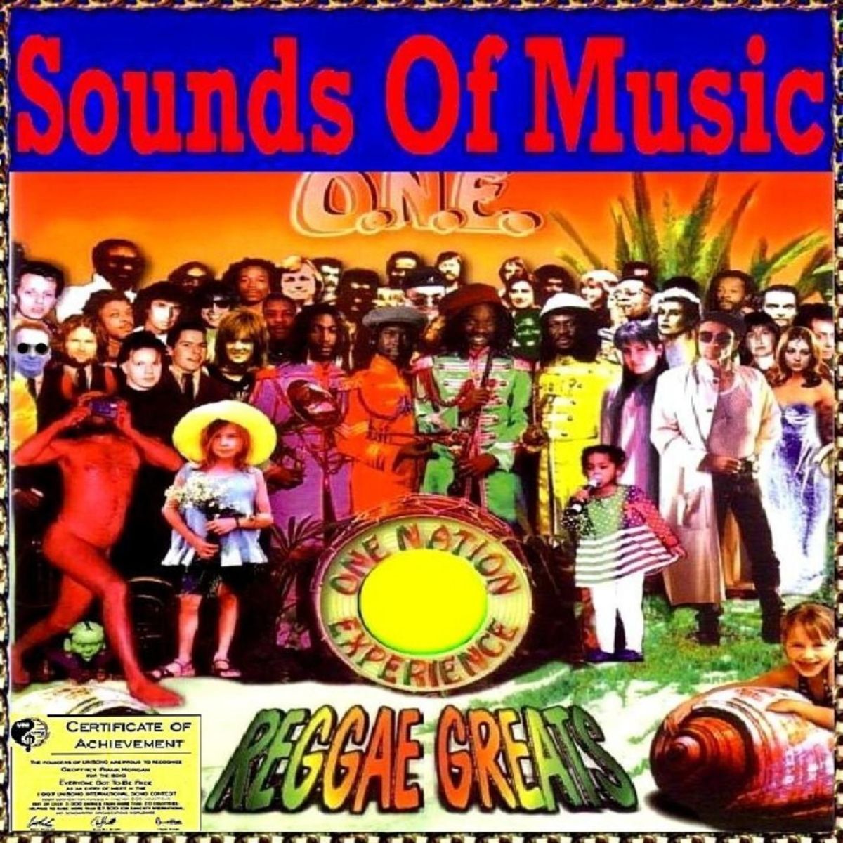 Album cover of Sounds of Music Presents Reggae Greats