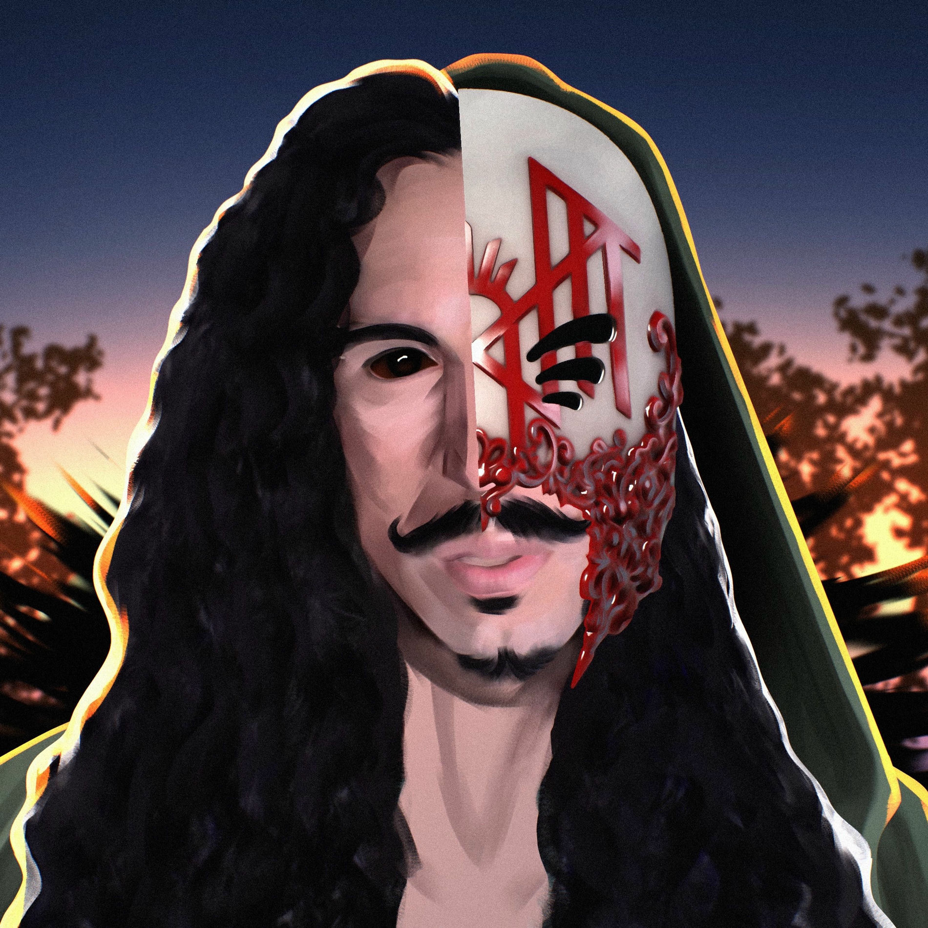 Album cover of Pompeii (In the style of Sleep Token)