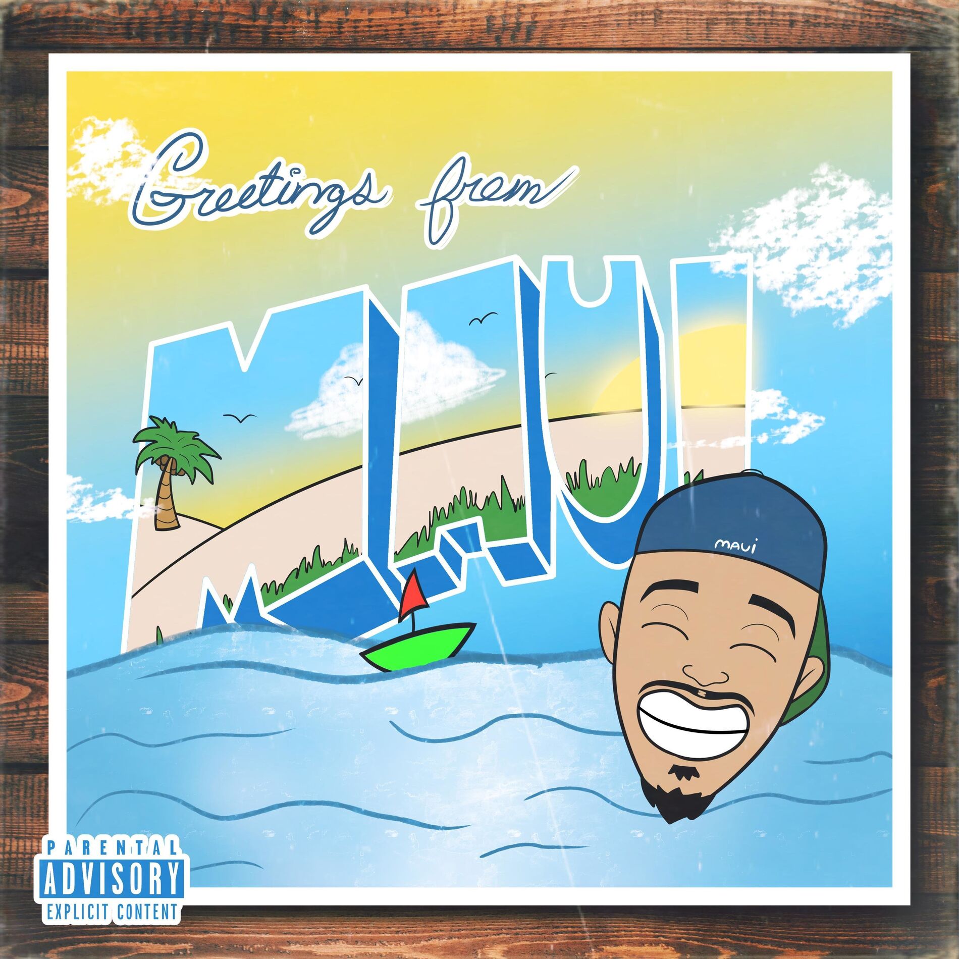 Album cover of Greetings, from Maui