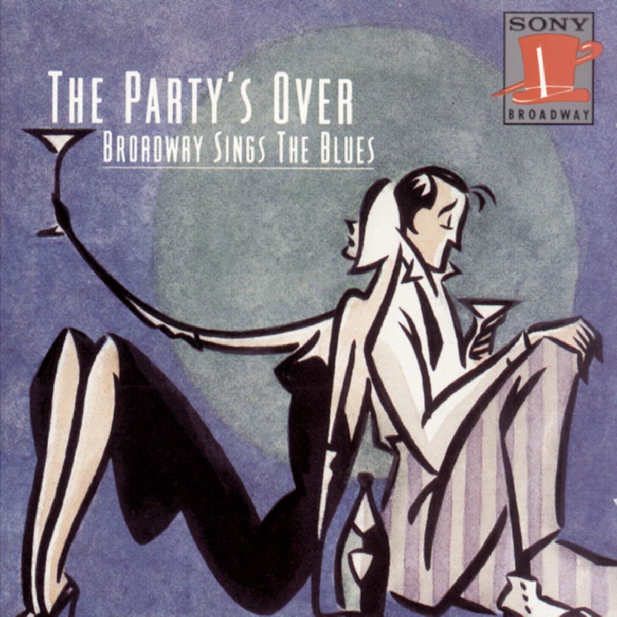 Album cover of The Party's Over: Broadway Sings the Blues