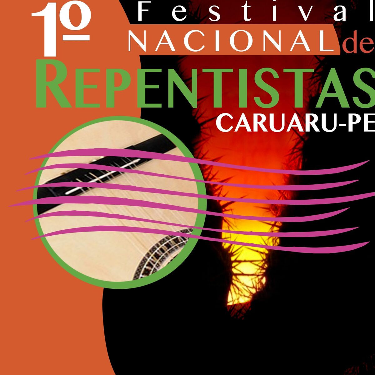 Album cover of 1º Festival Nacional de Repentistas Caruaru-PE