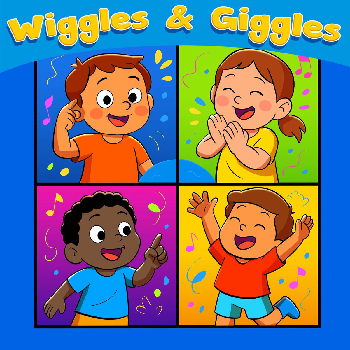 Album cover of Wiggles & Giggles