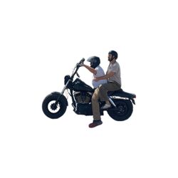foot on the gas