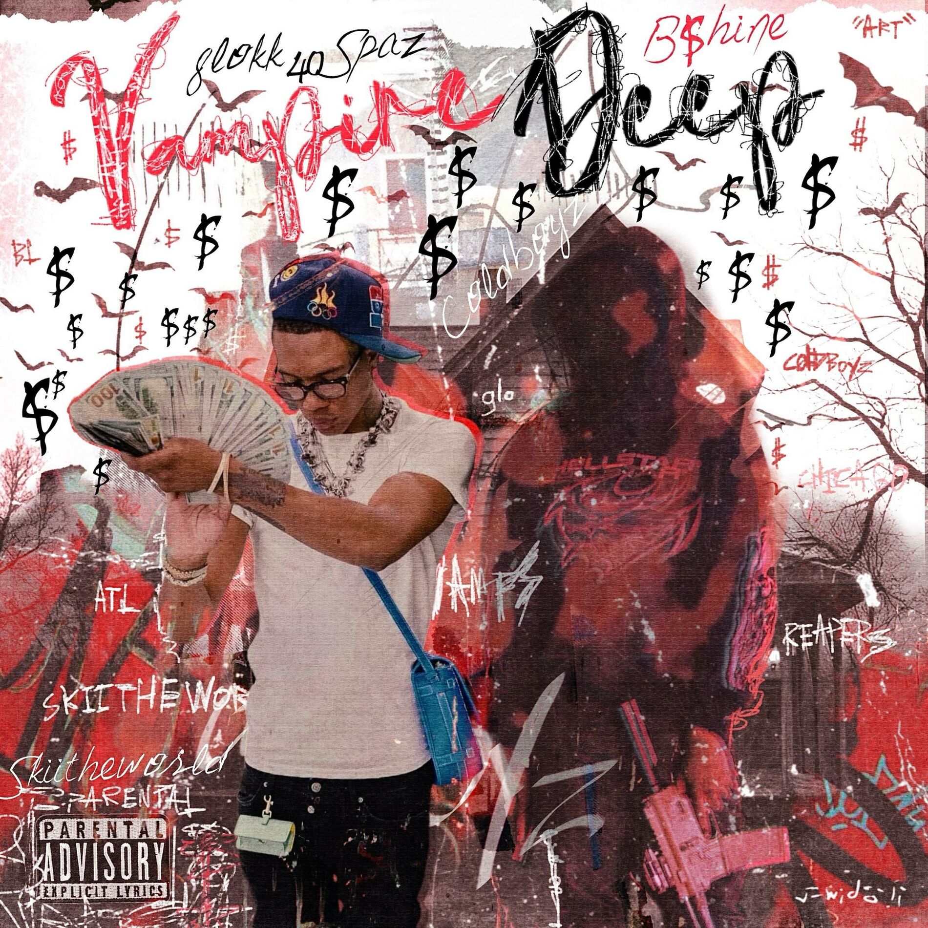 Album cover of Vampires Deep (feat. Glokk40spaz)