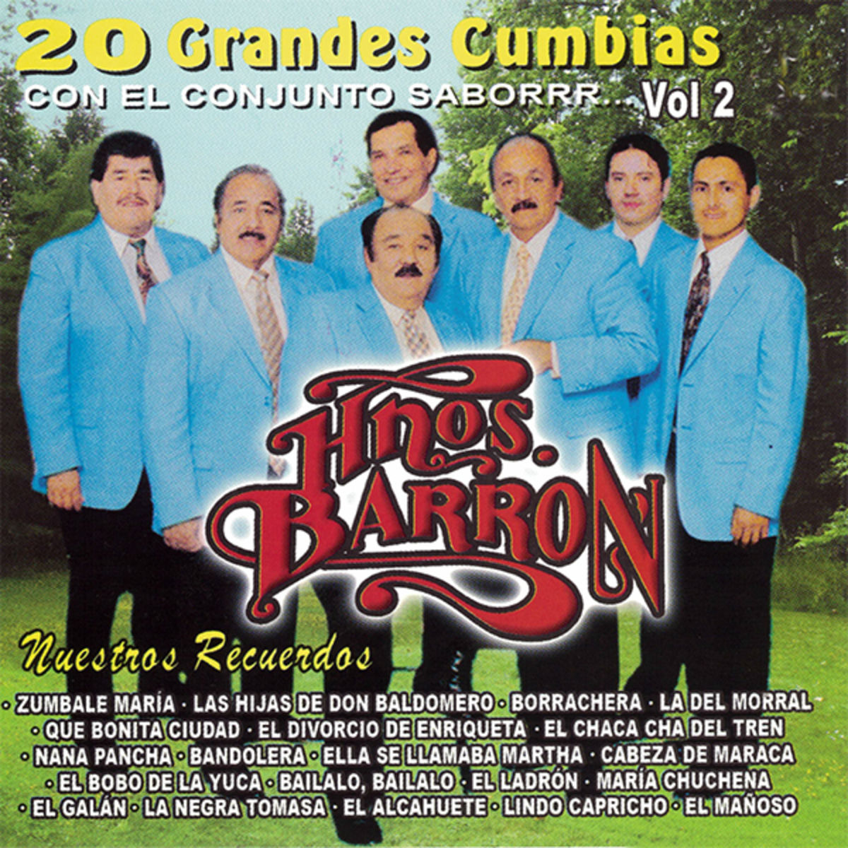 Album cover of 20 Grandes Cumbias, vol. 2