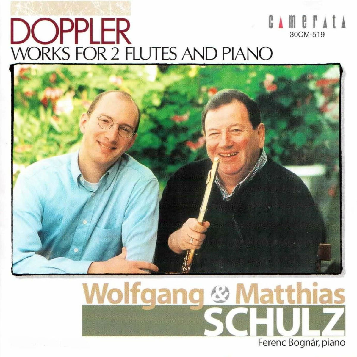 Album cover of Doppler: Works for 2 Flutes and Piano