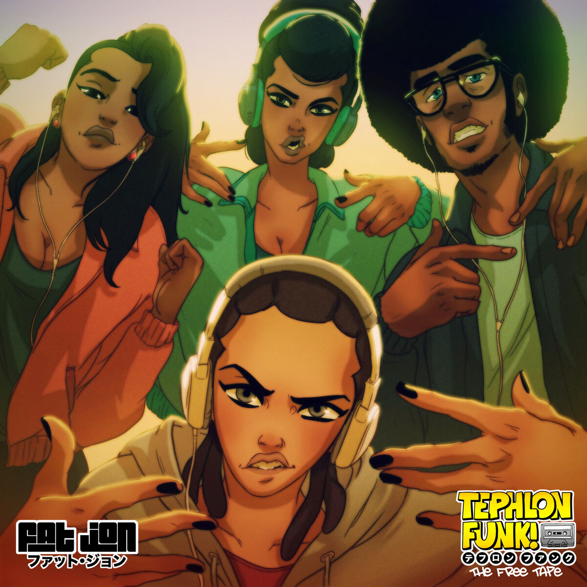 Album cover of Tephlon Funk: The Free Tape
