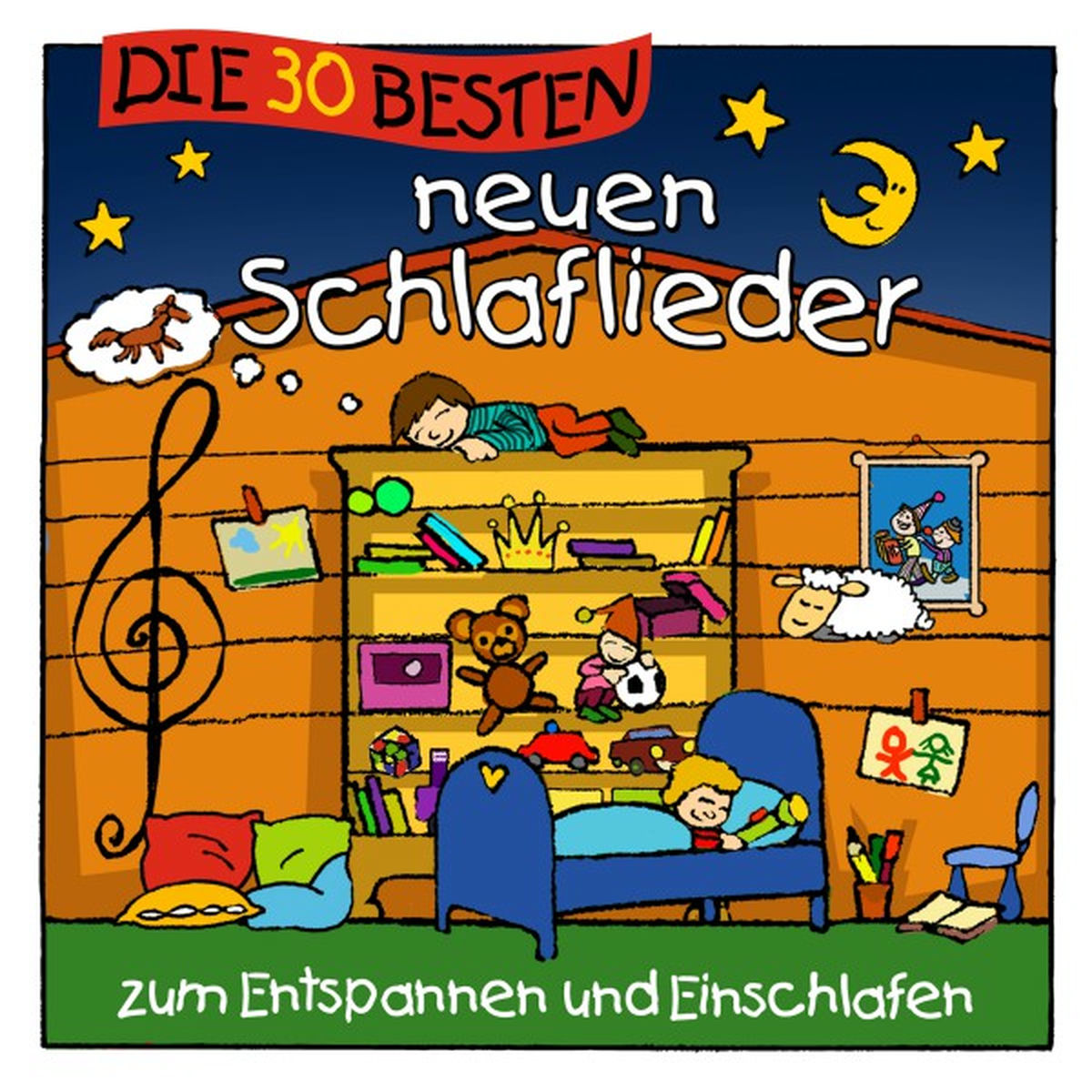 Album cover of Die 30 besten neuen Schlaflieder
