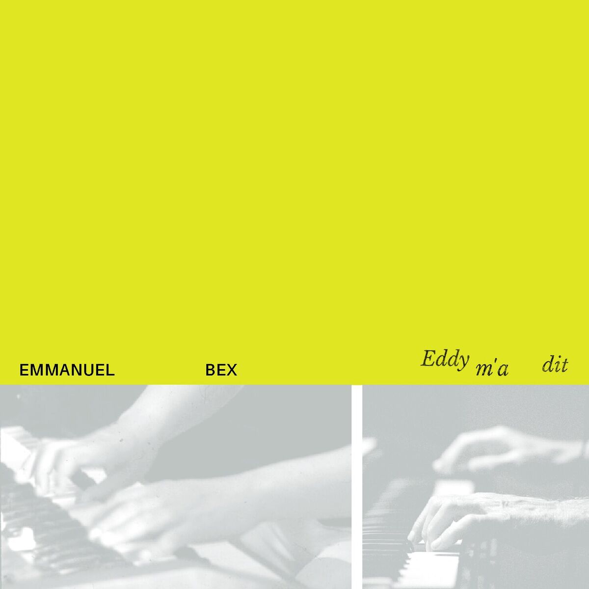 Album cover of Eddy m'a dit