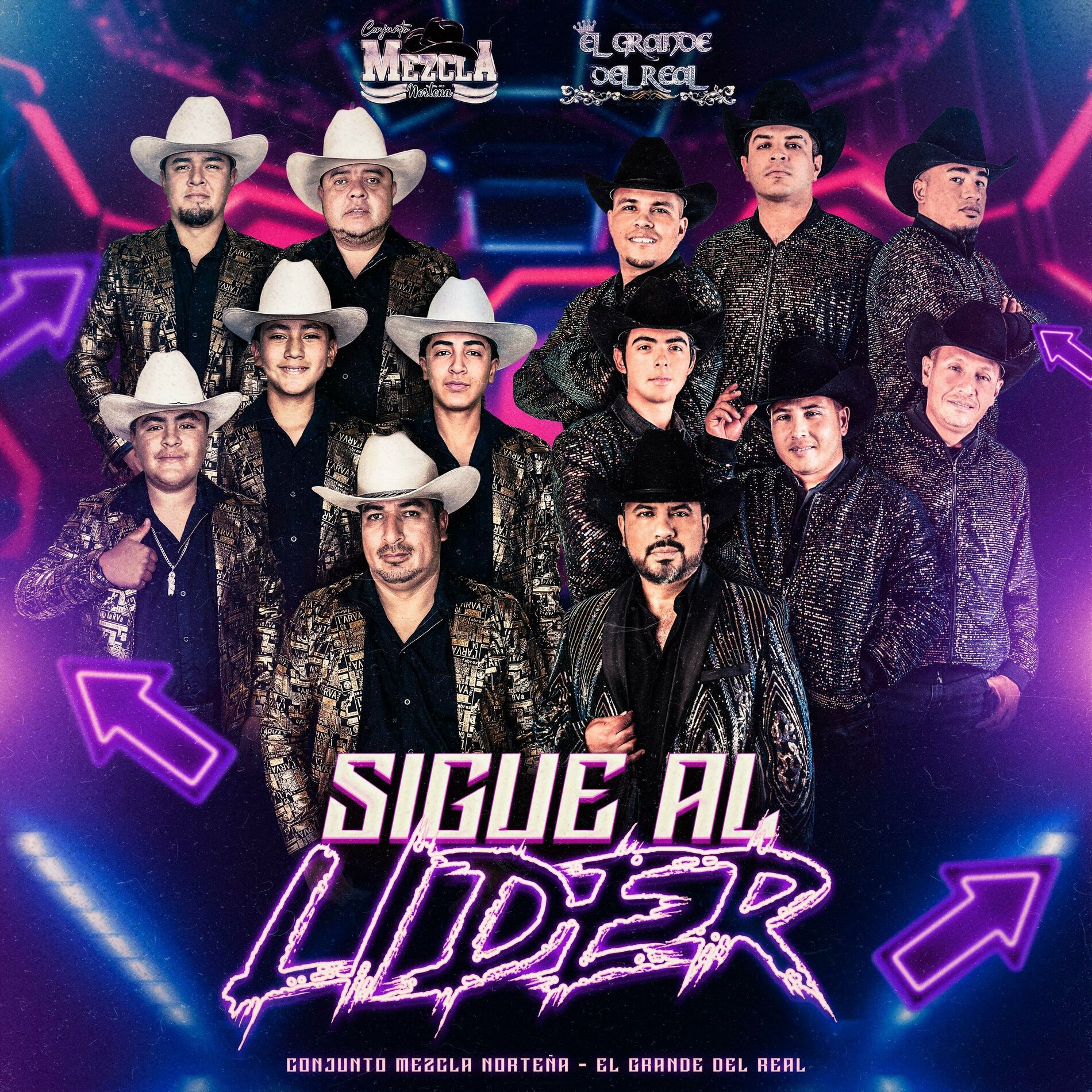 Album cover of Sigan al Lider (feat. Conjunto Mezcla Norteña)