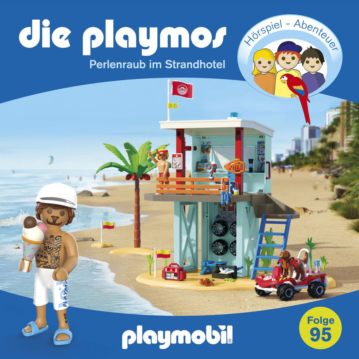 Album picture of Folge 95: Perlenraub im Strandhotel (Das Original Playmobil Hörspiel)