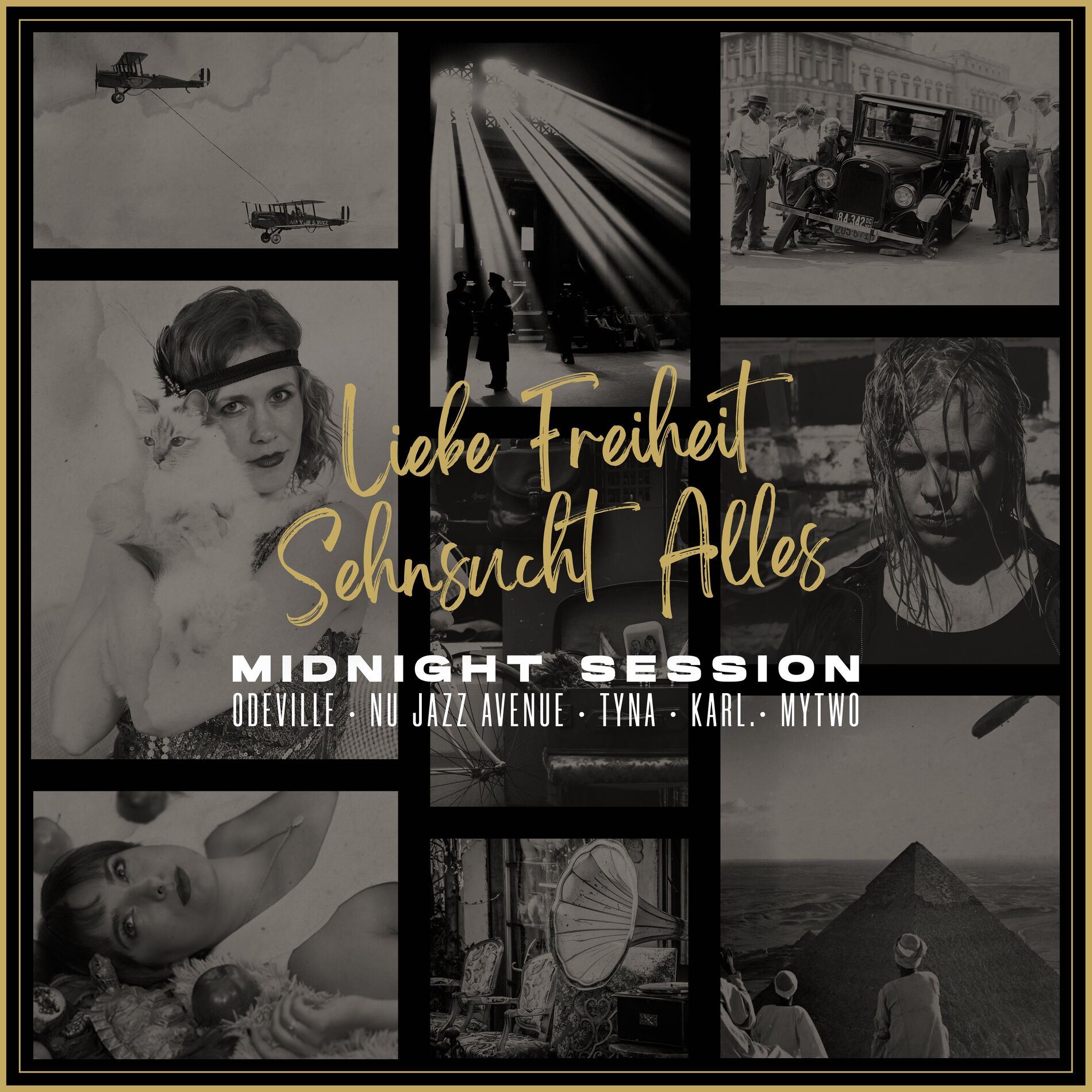 Album cover of Liebe Freiheit Sehnsucht Alles (feat. Nu Jazz Avenue, TYNA, Karl., Mytwo) [Midnight Session]