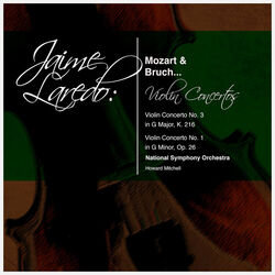 Cover of Jaime Laredo: Mozart & Bruch... Violin Concertos