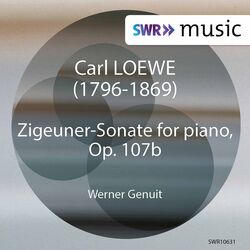 Cover of Loewe: Zigeuner Sonate, Op. 107b
