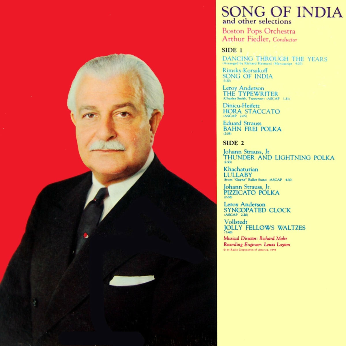 Album cover of Song Of India