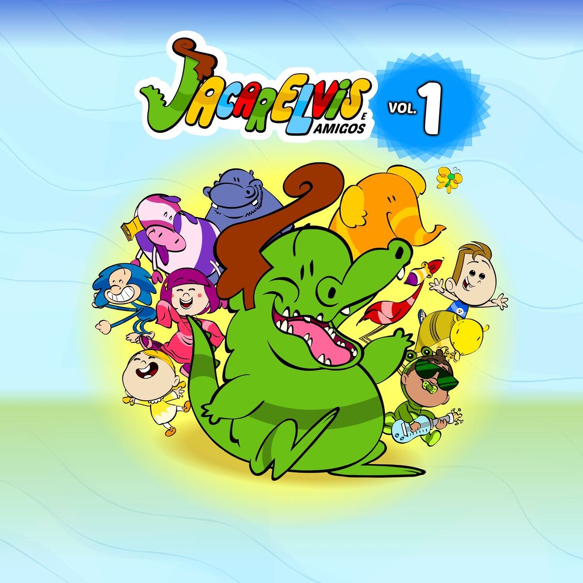 Album cover of Jacarelvis e Amigos, Vol.1