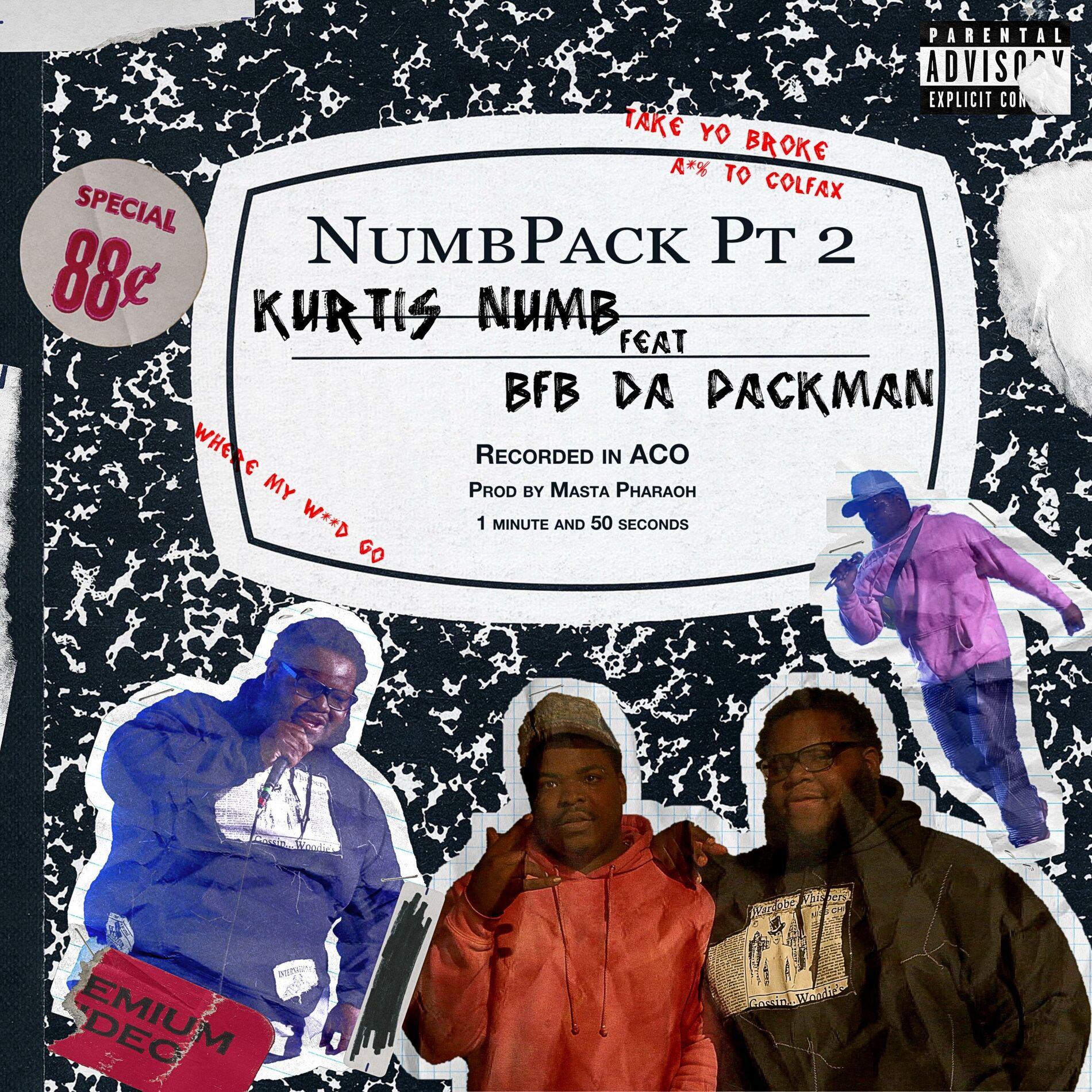 Album cover of NumbPack, Pt. 2 (feat. Bfb Da Packman)
