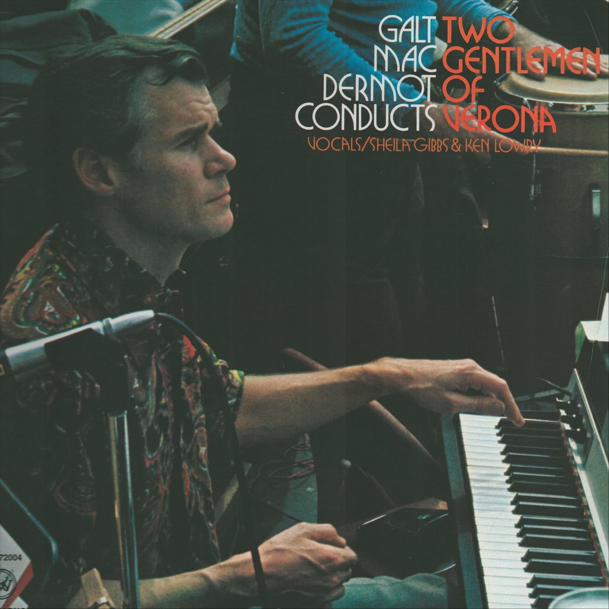 Album cover of Galt MacDermot Conducts Two Gentlemen of Verona
