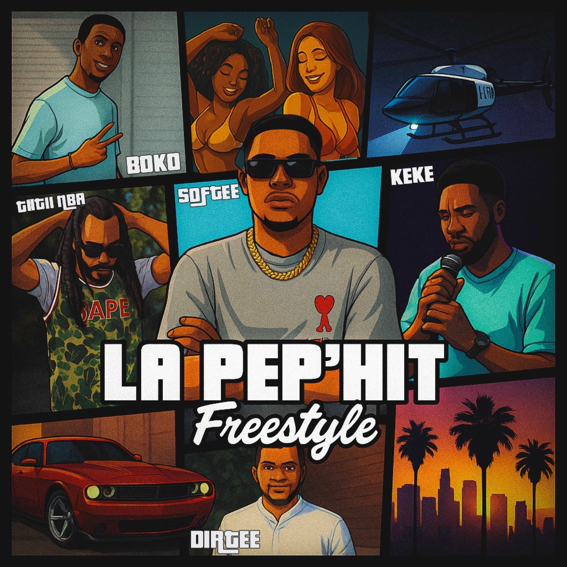 Album cover of LA PEP'HIT FREESTYLE (feat. TIITII NBA, DJ BOKO, LE K & DJ DIRTEE)