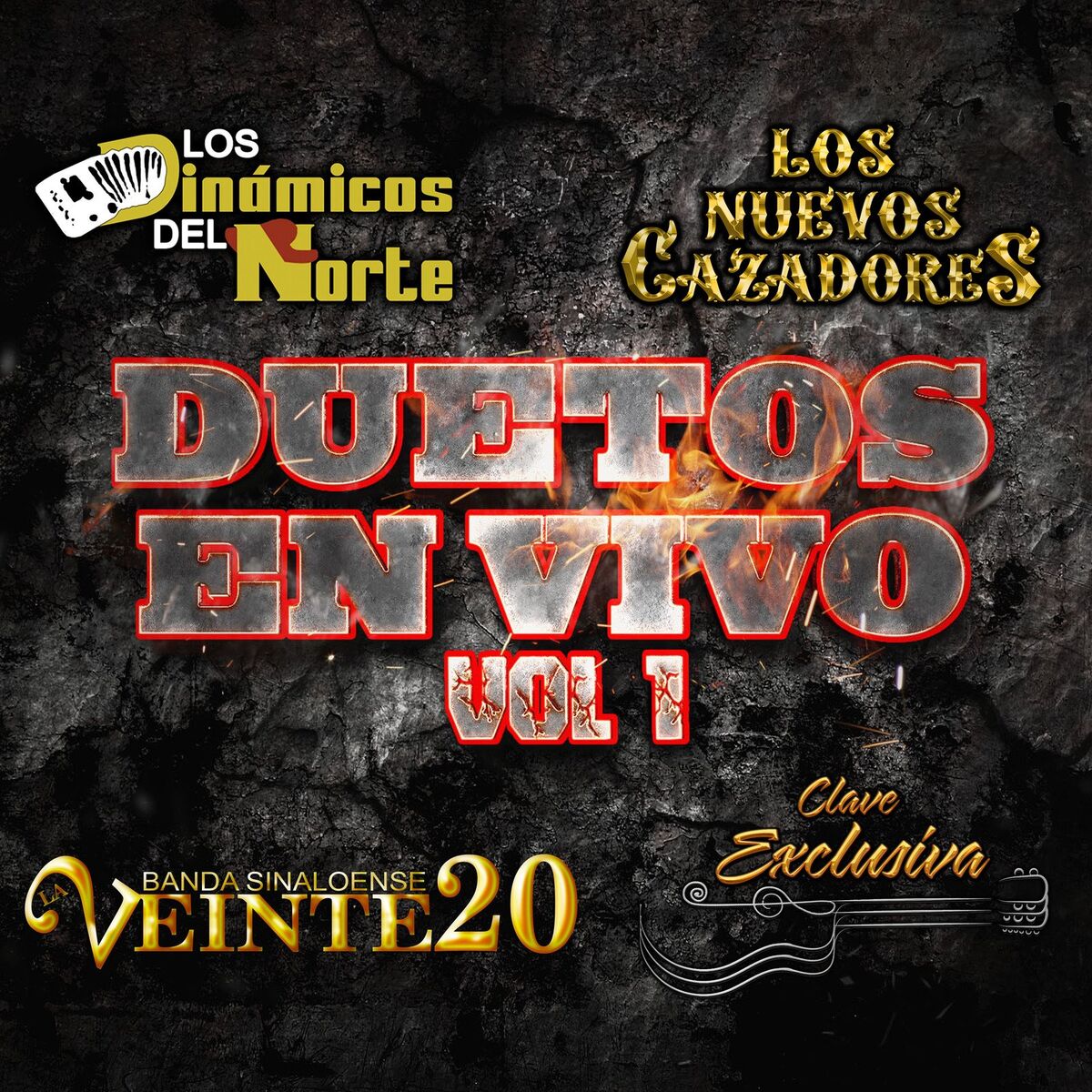 Album cover of Duetos Vol.1 (En Vivo)