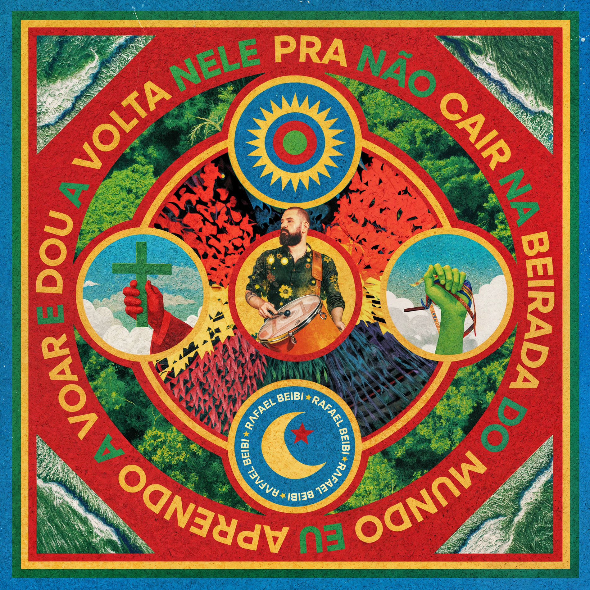 Album cover of Pra não cair na beirada do mundo eu aprendo a voar e dou a volta nele