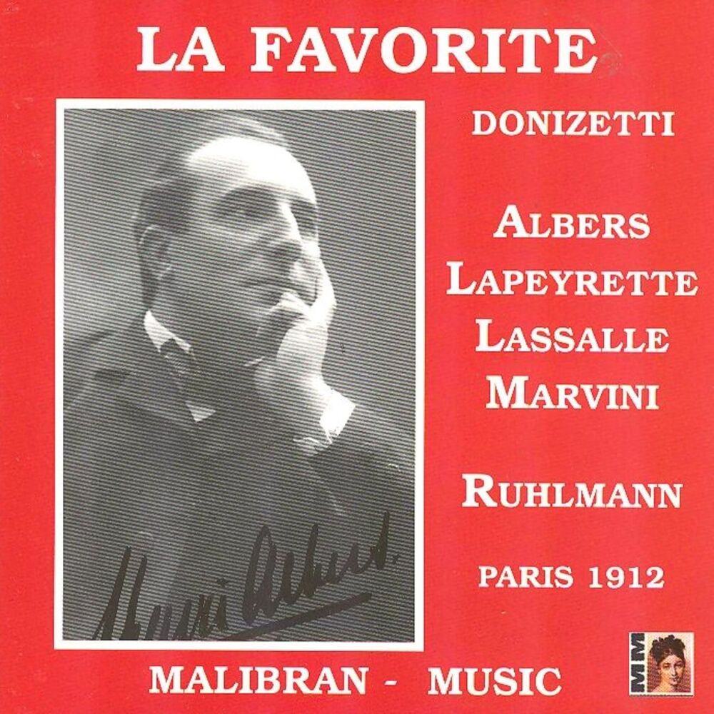 Picture of Donizetti : La favorite (Paris 1912)
