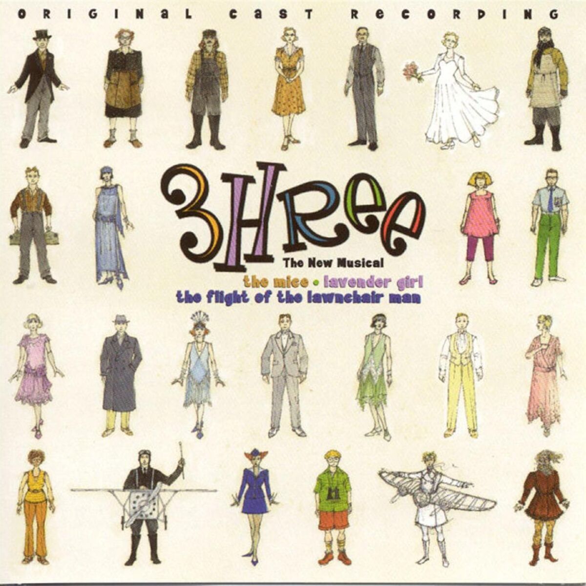 Album cover of 3hree: The New Musical (Original Cast Recording)
