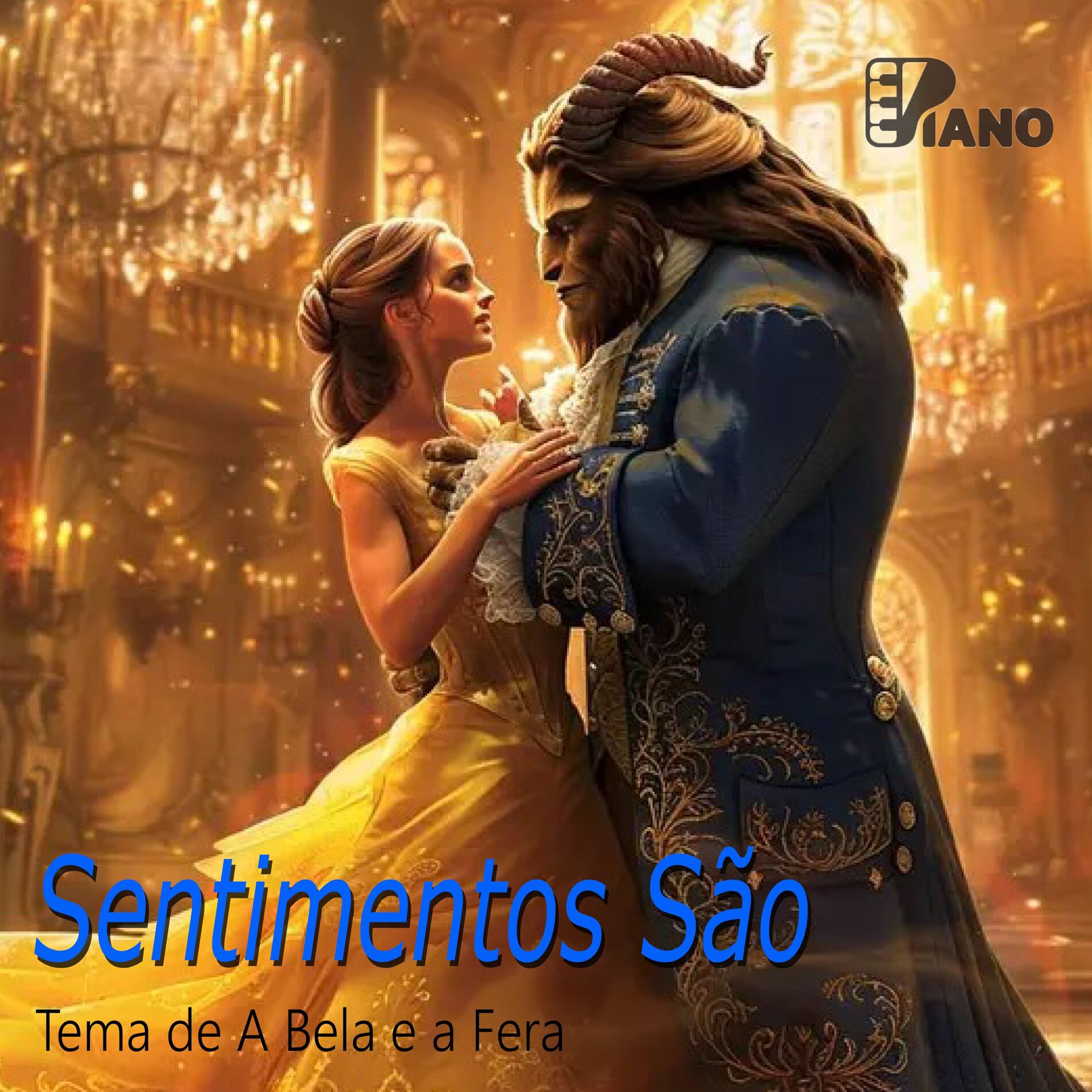 Album cover of Sentimentos São | (Tema De a Bela E a Fera) Piano