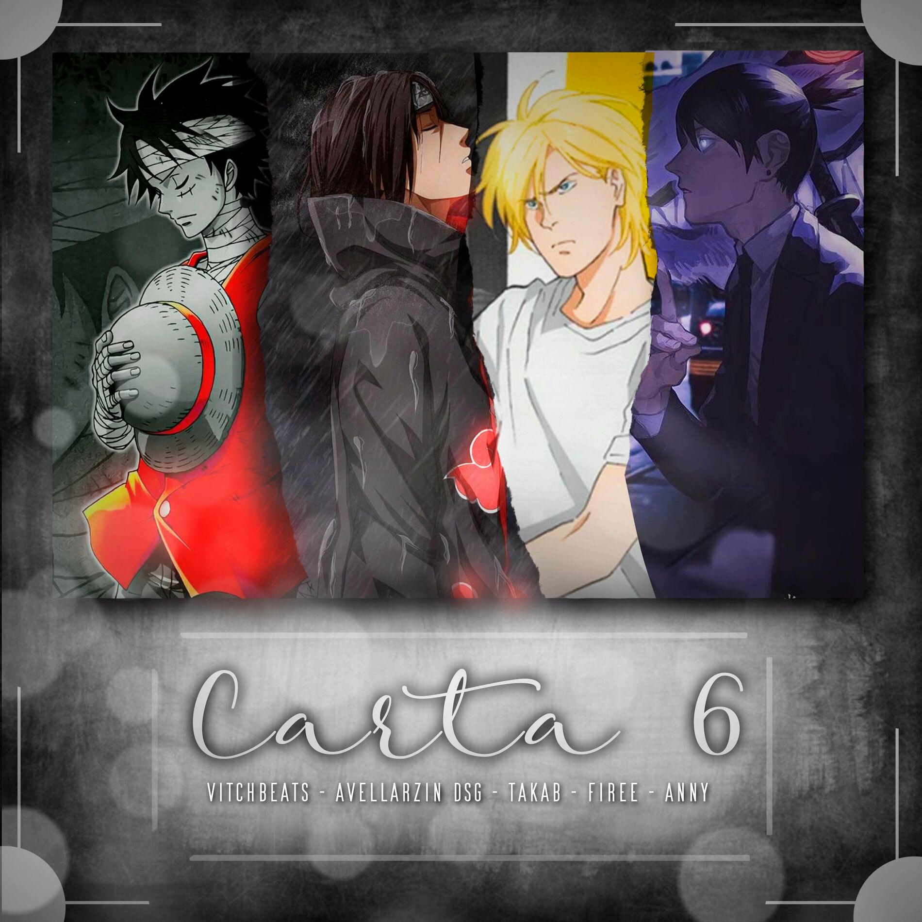 Album cover of Carta 6 (Luffy, Aki, Itachi e Ash Lynx)