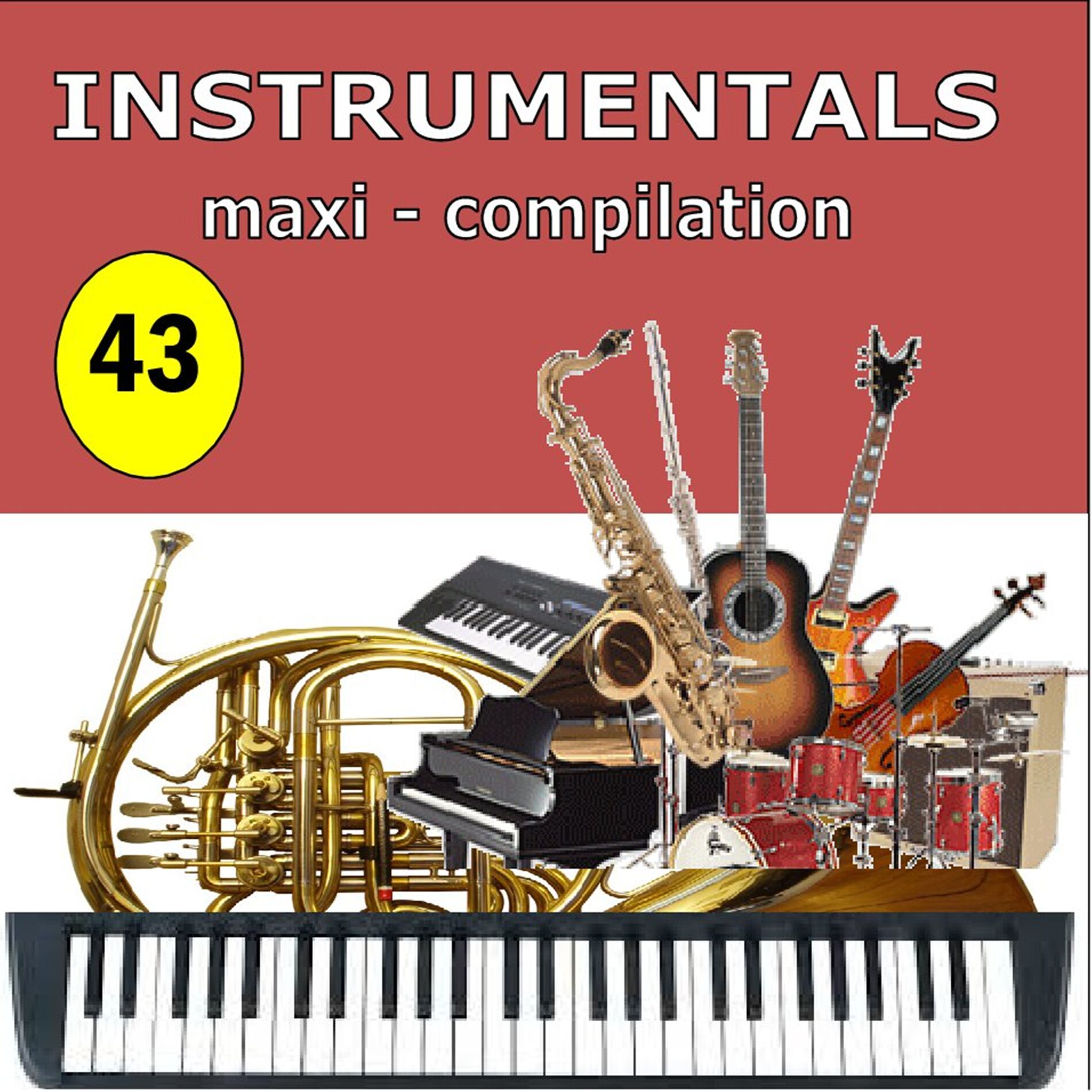 Album cover of Instrumentals Maxi-Compilation 43