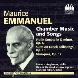 Cover of Emmanuel: Chamber Music and Songs