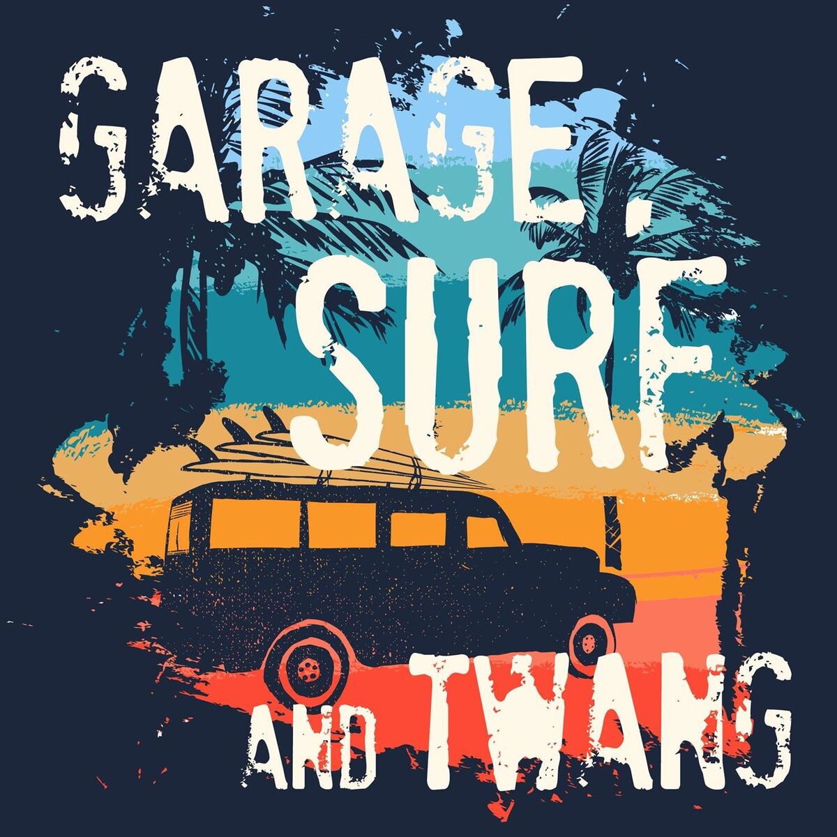 Album cover of Garage, Surf and Twang