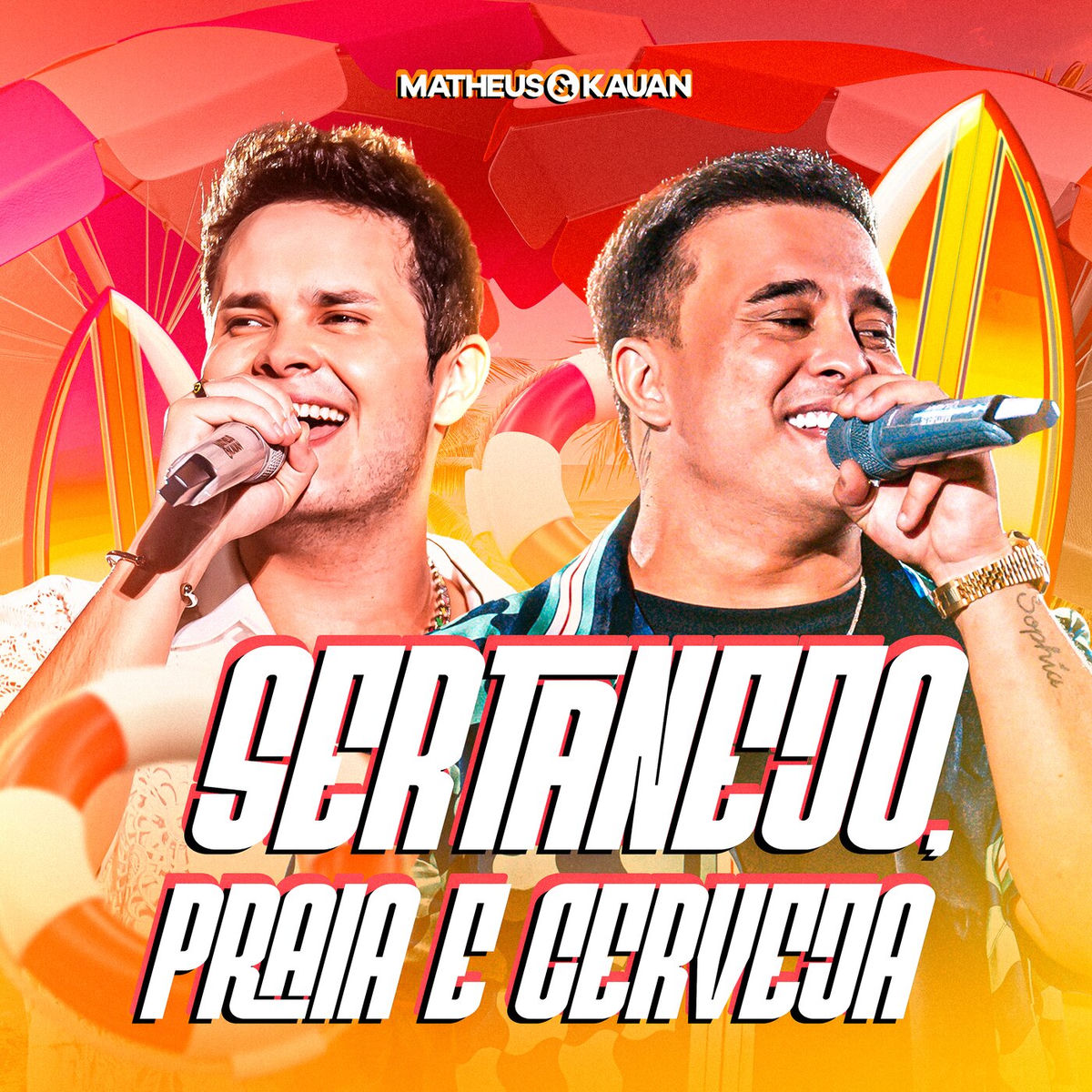 Album cover of Sertanejo, praia e cerveja