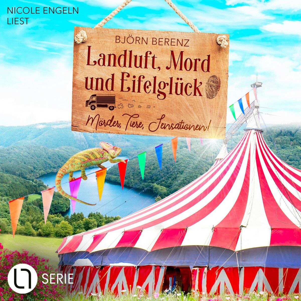 Album cover of Mörder, Tiere, Sensationen! - Landluft, Mord und Eifelglück - Tillas Eifel-Ermittlungen, Folge 3 (Ungekürzt)