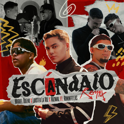 Portada de Escándalo (Remix)