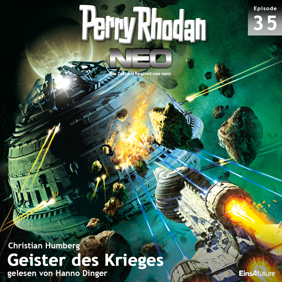 Album cover of Geister des Krieges - Perry Rhodan - Neo 35 (Ungekürzt)
