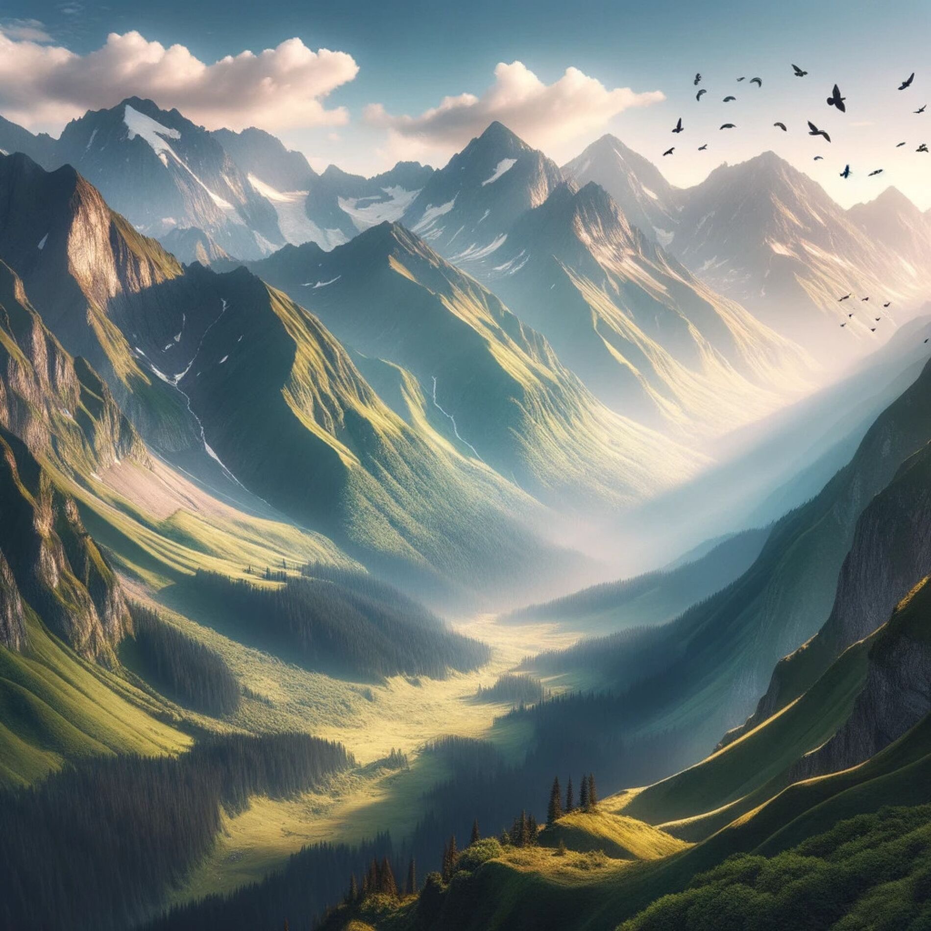 Album cover of Mountain Melodies: Elevate with Nature's Music