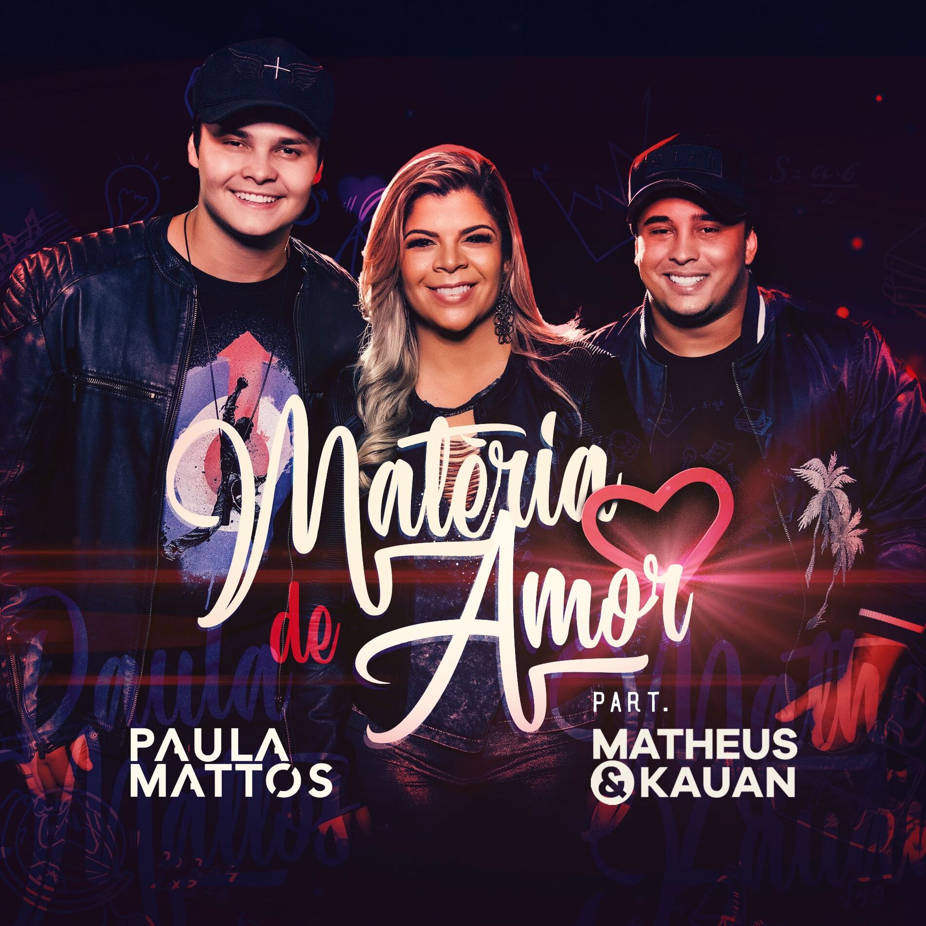 Album cover of Matéria de amor (Participação especial de Matheus & Kauan)