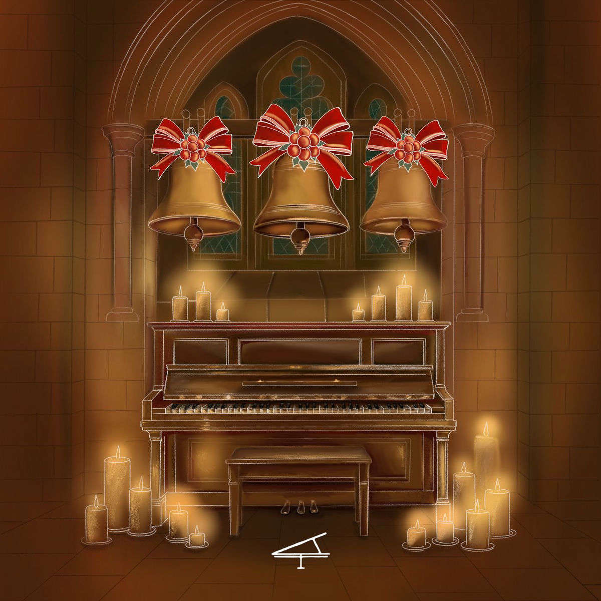 Album cover of Carol of the Bells (Piano Version)