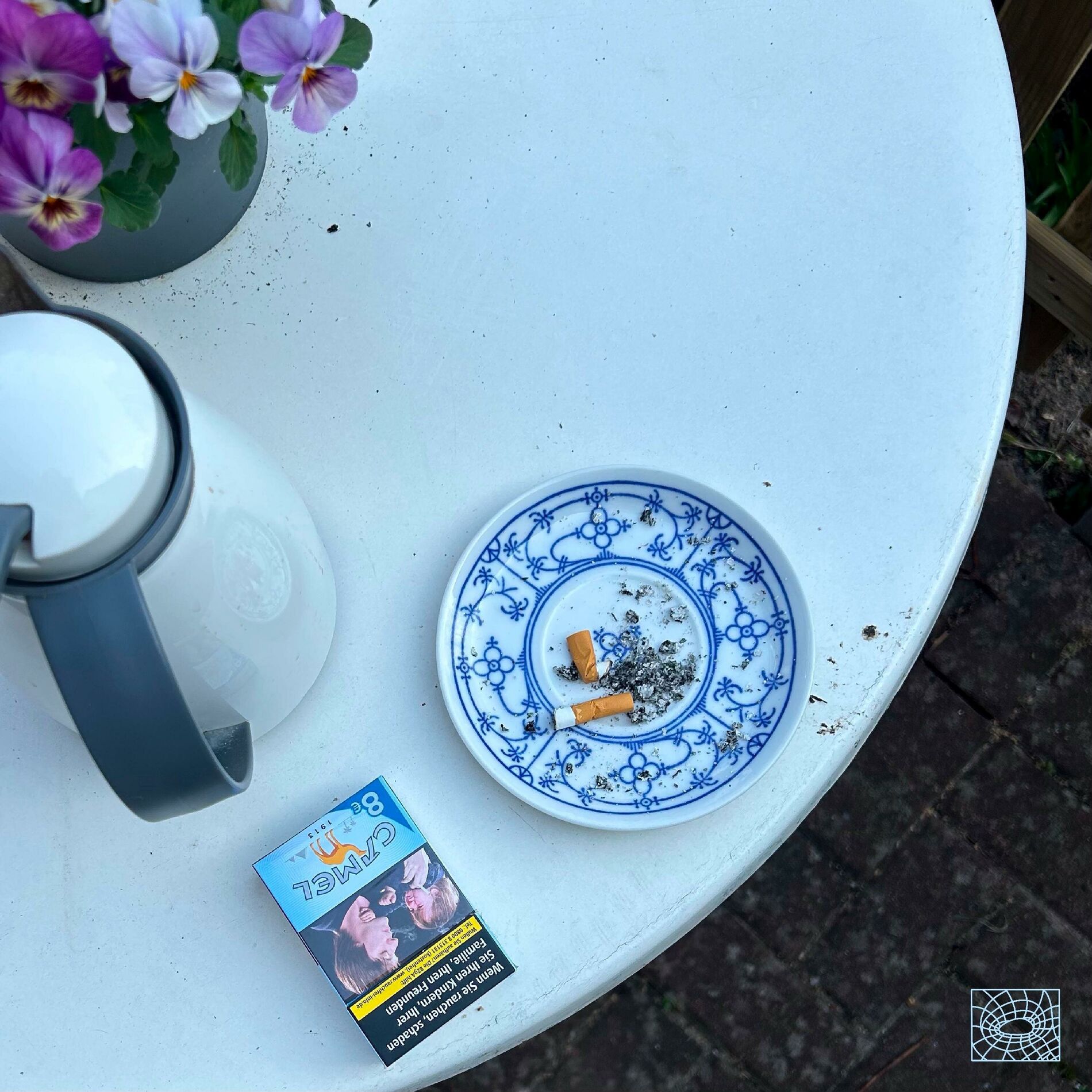 Album cover of camel blau