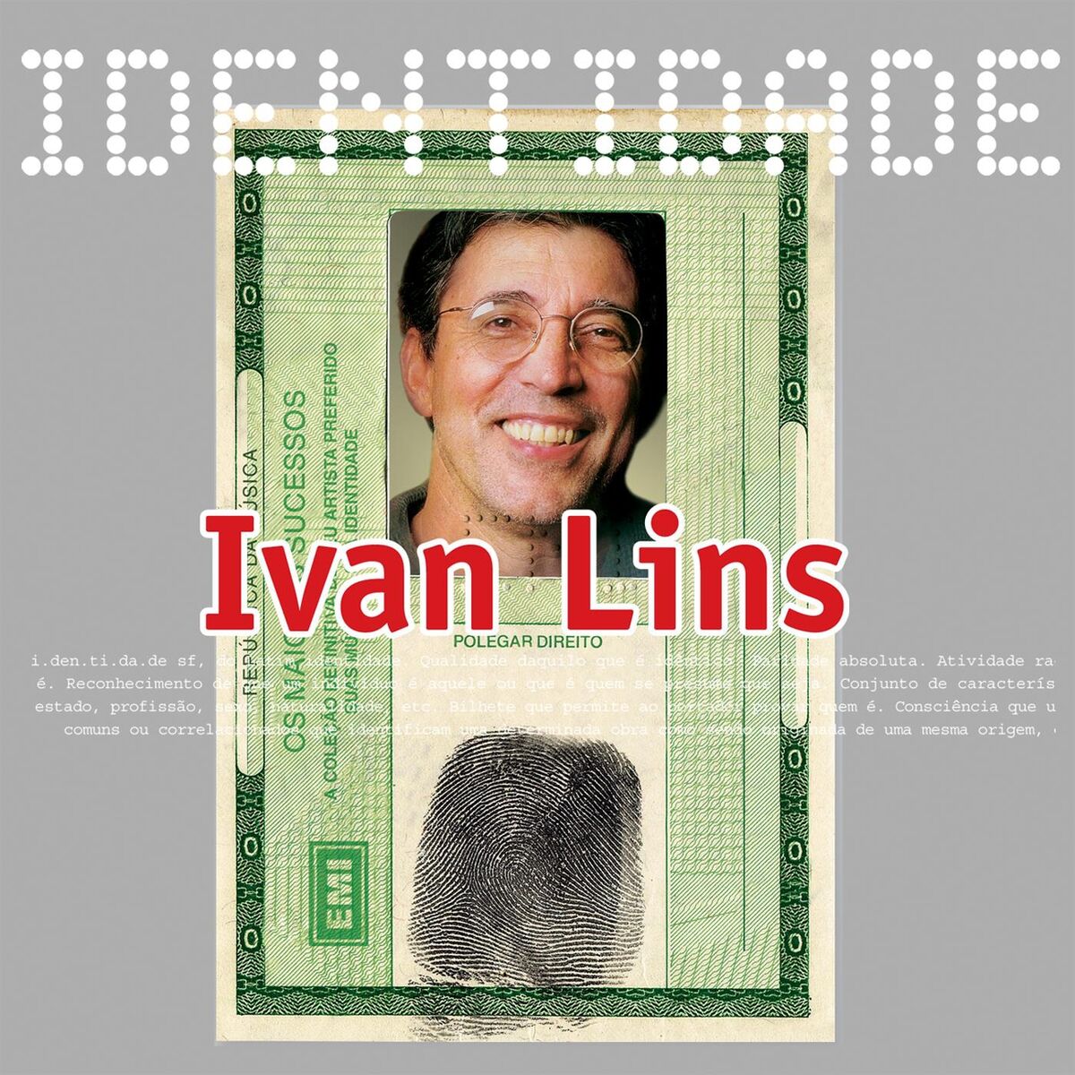 Album cover of Identidade - Ivan Lins