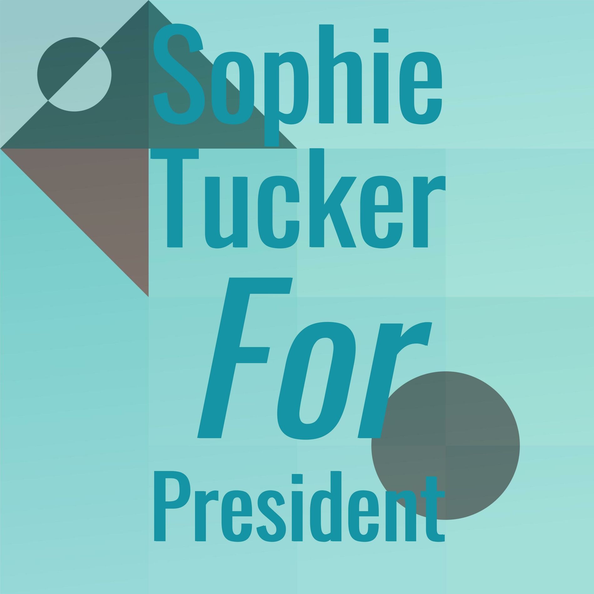 Album cover of Sophie Tucker For President