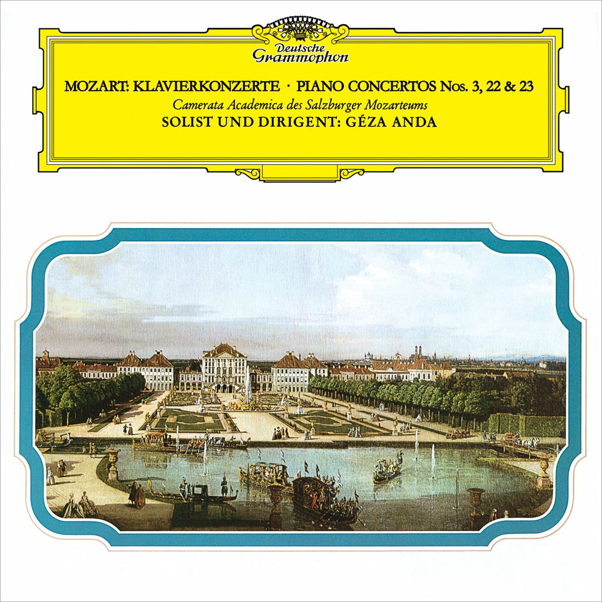 Album cover of Mozart: Piano Concertos Nos. 3, 22 & 23