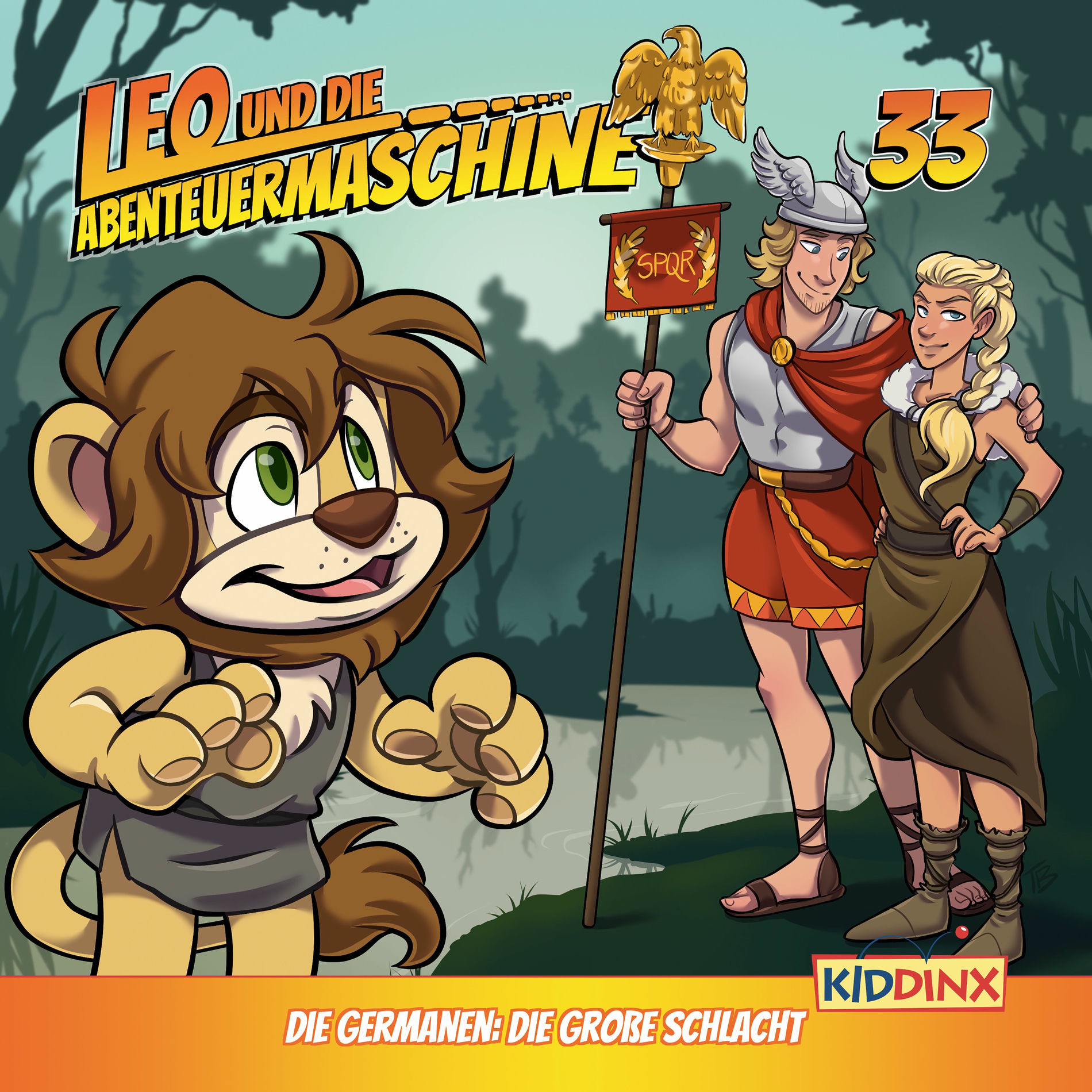 Album cover of Inhaltsangabe: Die Germanen: Die große Schlacht (Folge 33)