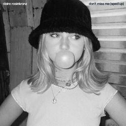 Cover of don’t miss me (sped up)